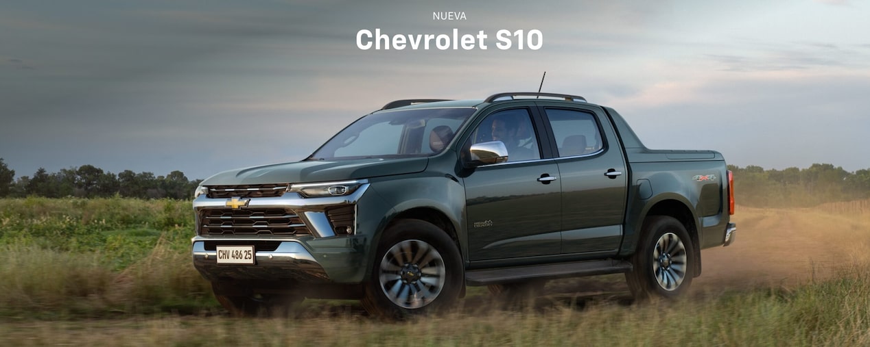 Esta es la camioneta ideal para ti, la nueva Chevrolet S10